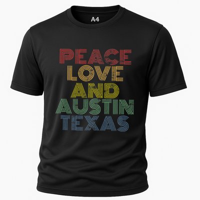 Austin Texas Retro Vintage Performance Shirt