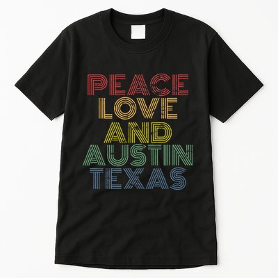 Austin Texas Retro Vintage Tall T-Shirt