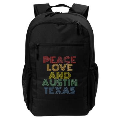 Austin Texas Retro Vintage Backpack