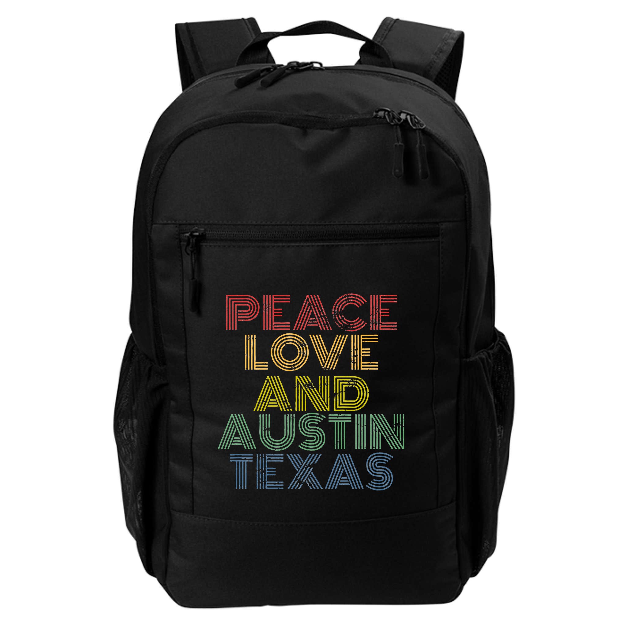Austin Texas Retro Vintage Backpack