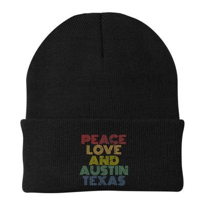 Austin Texas Retro Vintage Beanie