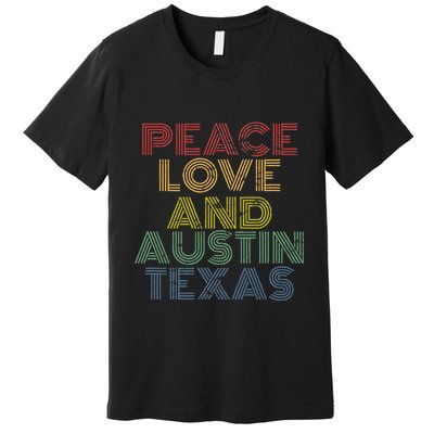 Austin Texas Retro Vintage Premium T-Shirt