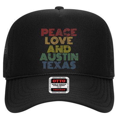Austin Texas Retro Vintage Trucker Hat