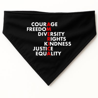 Anti Trump Resist Political USA-Made Doggie Bandana