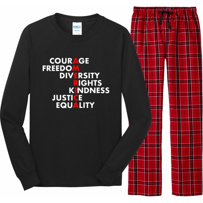 Anti Trump Resist Political Long Sleeve Pajama Set