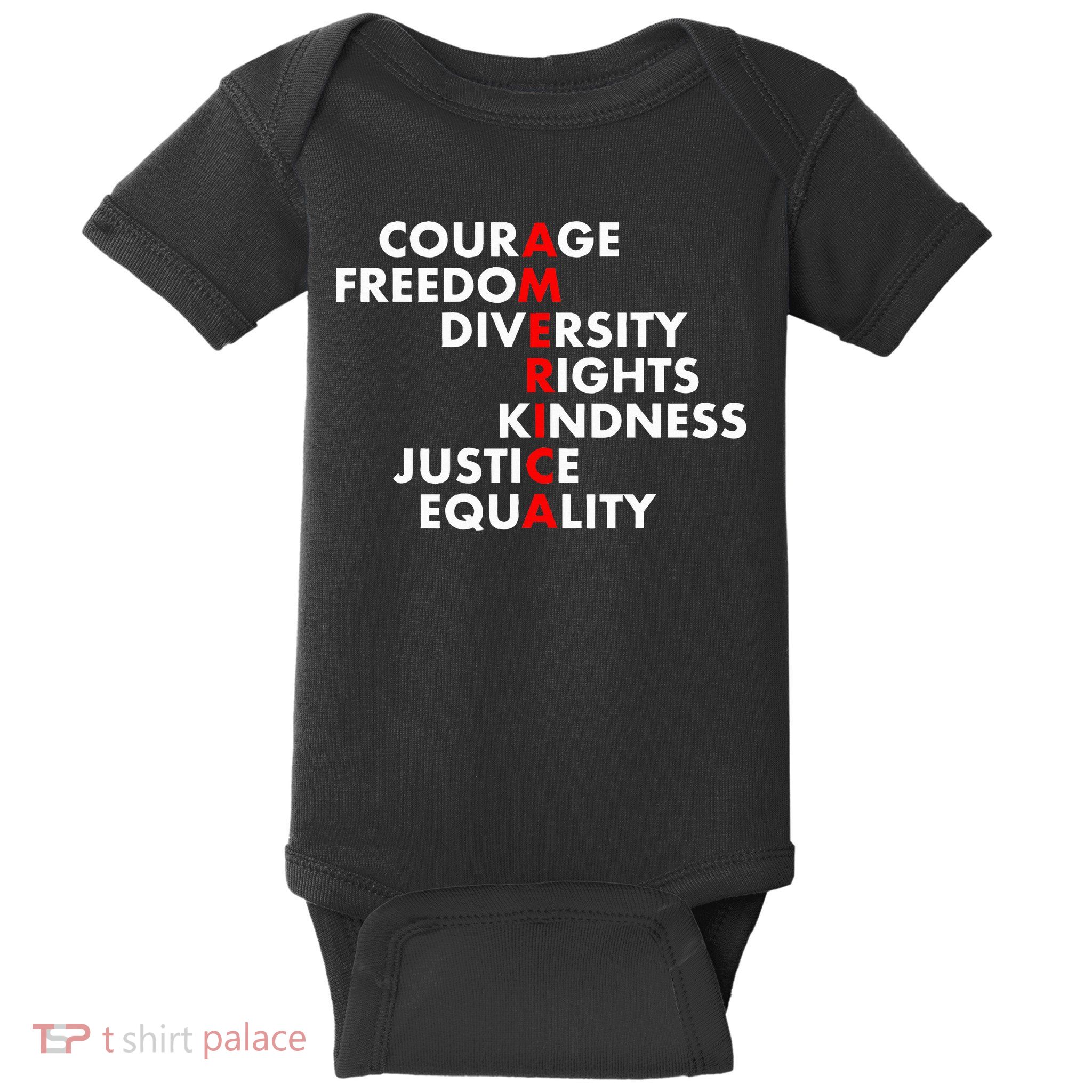 Anti Trump Resist Political Baby Bodysuit