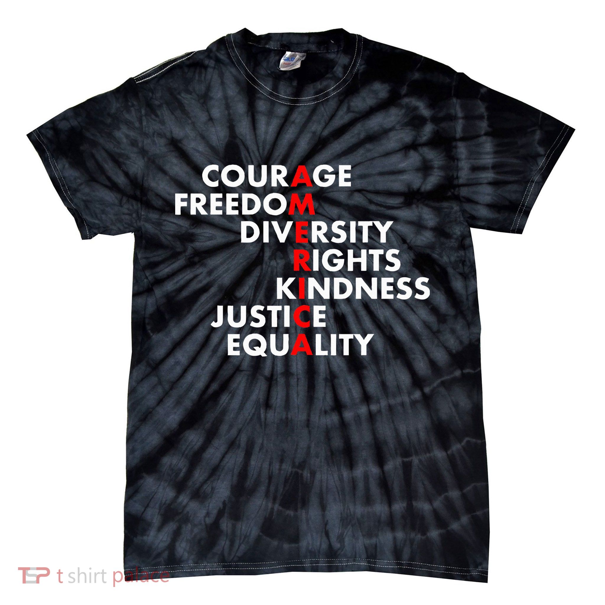 Anti Trump Resist Political Tie-Dye T-Shirt