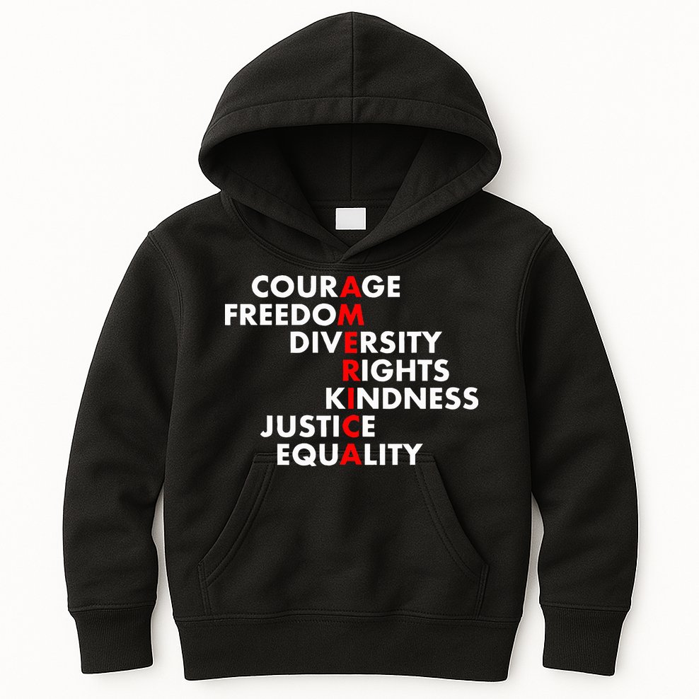 Anti Trump Resist Political Kids Hoodie