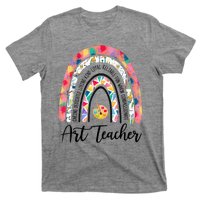 Art Teacher Rainbow Caring Dedicated Loving Vintage T-Shirt