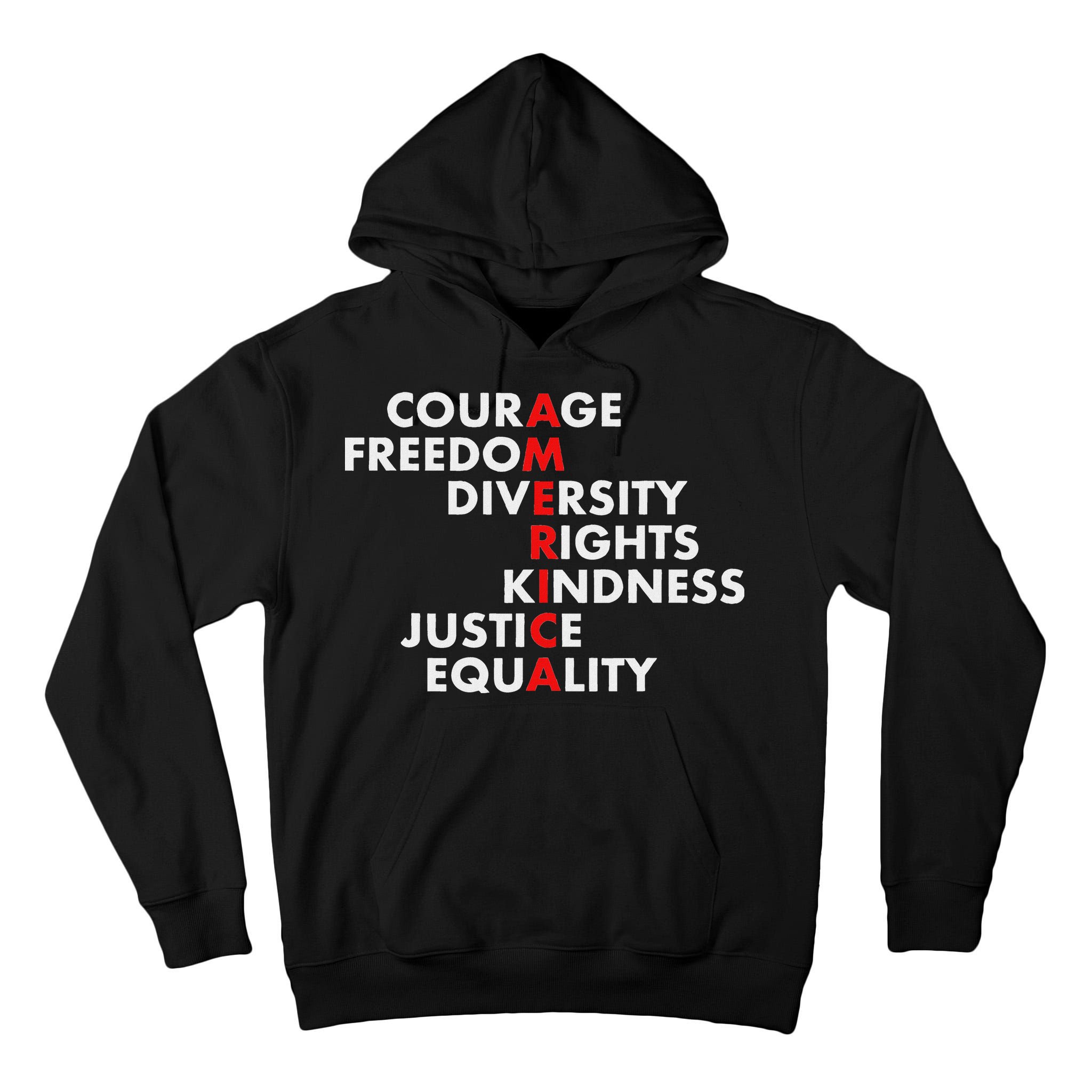 Anti Trump Resist Political Tall Hoodie