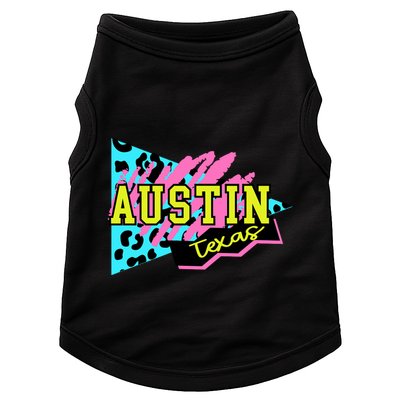 Austin Texas Retro 90s Doggie Tank