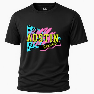 Austin Texas Retro 90s Performance Shirt