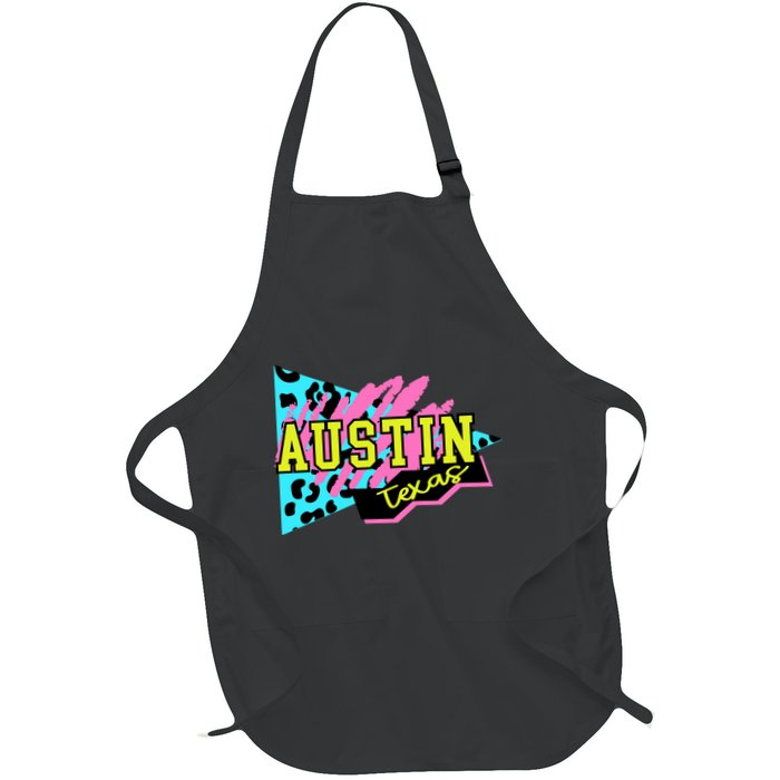 Austin Texas Retro 90s Apron