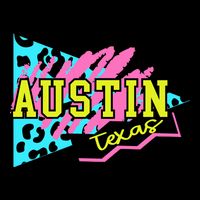 Austin Texas Retro 90s Apron