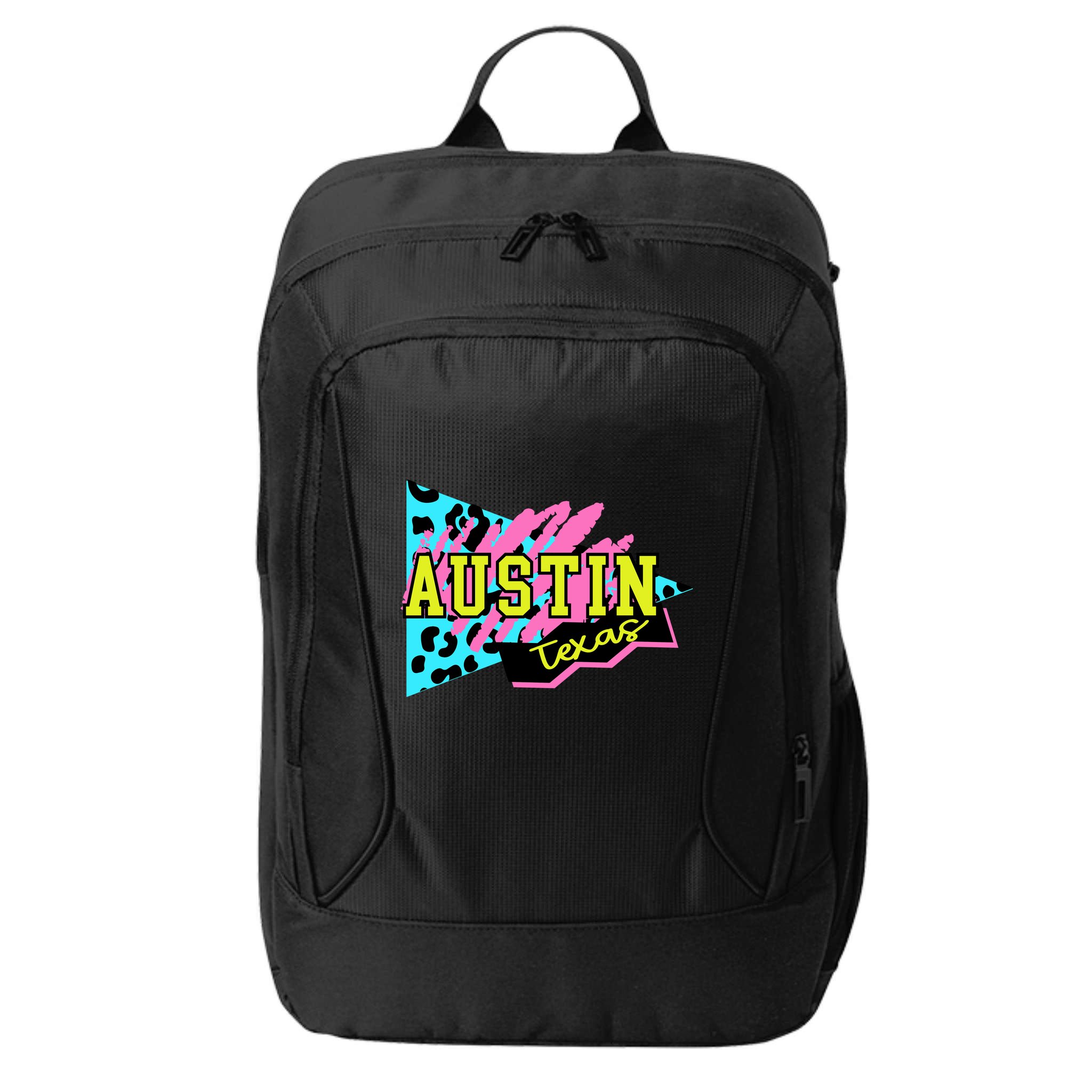Austin Texas Retro 90s City Backpack
