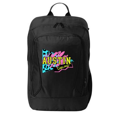 Austin Texas Retro 90s City Backpack