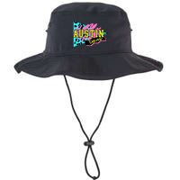Austin Texas Retro 90s Bucket Hat