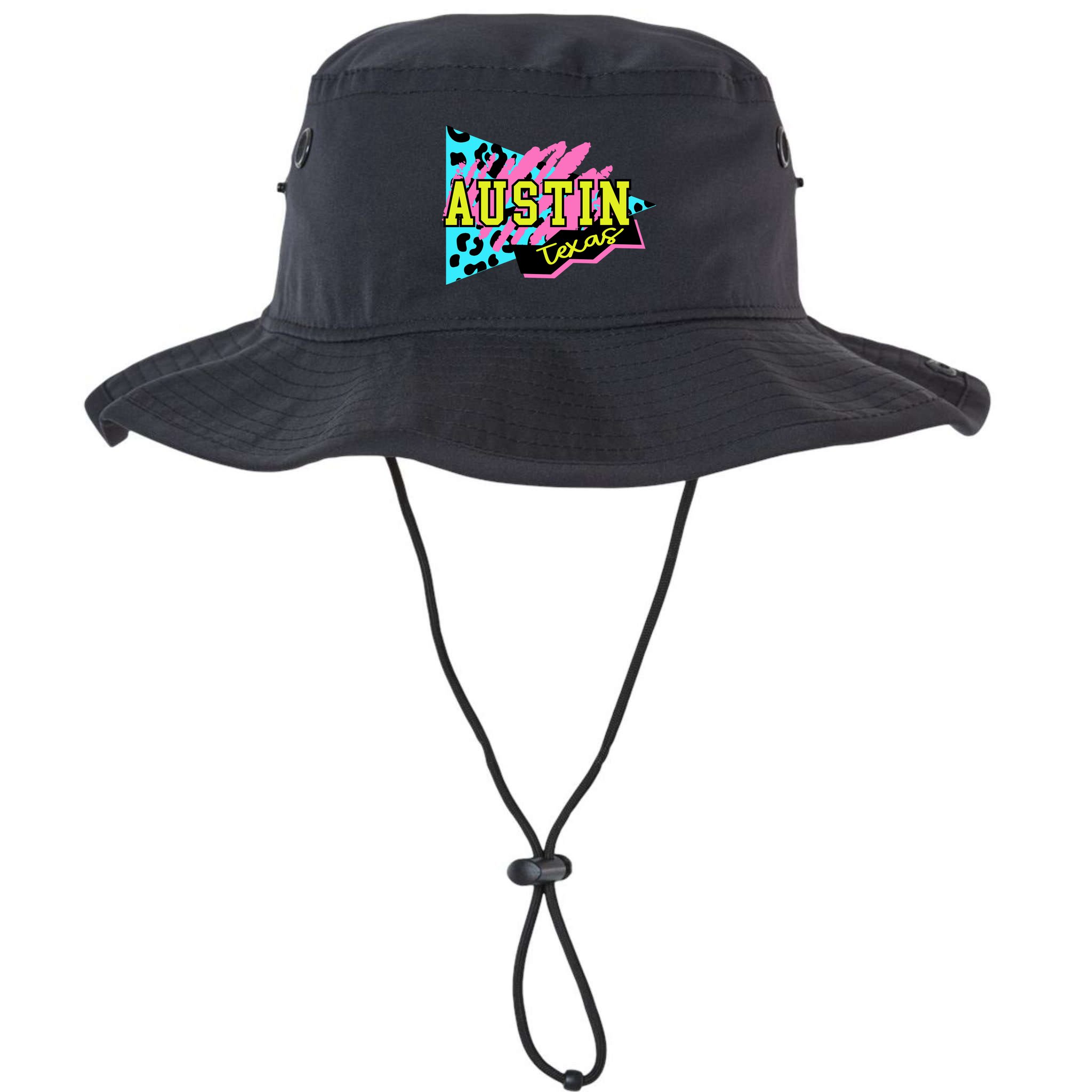 Austin Texas Retro 90s Bucket Hat