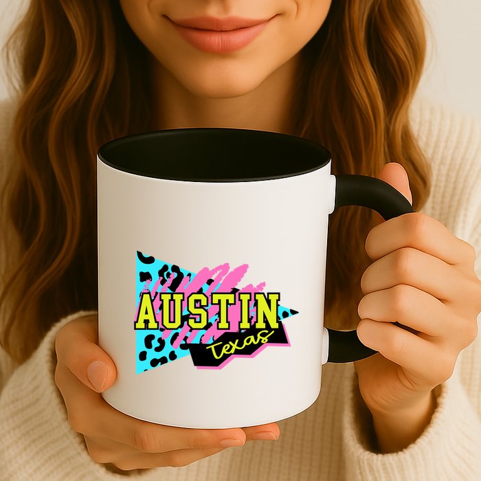Austin Texas Retro 90s Mug