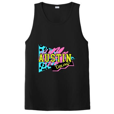 Austin Texas Retro 90s PosiCharge Competitor Tank