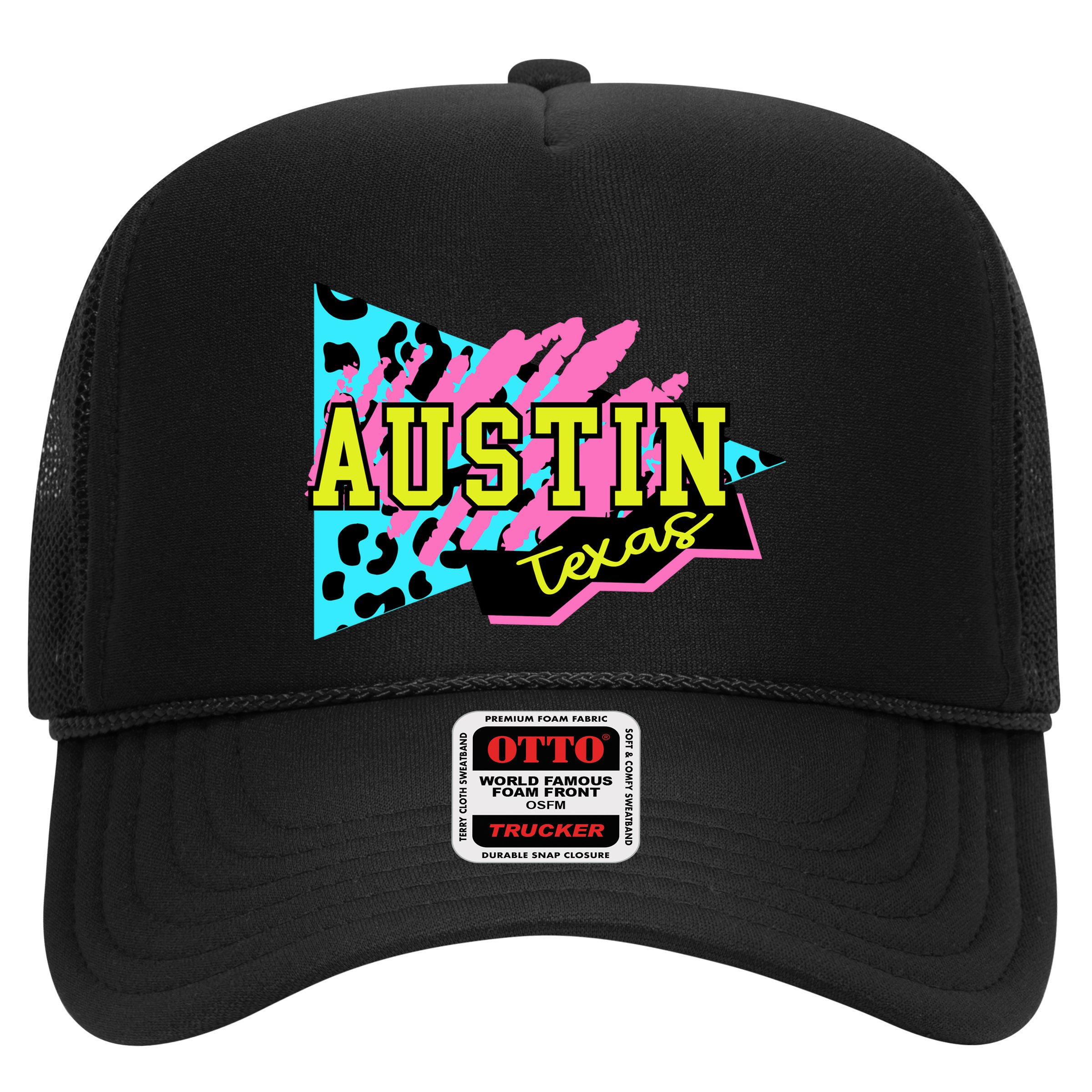 Austin Texas Retro 90s Hat