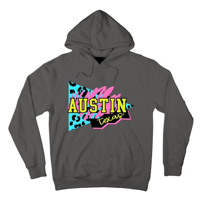 Austin Texas Retro 90s Hoodie