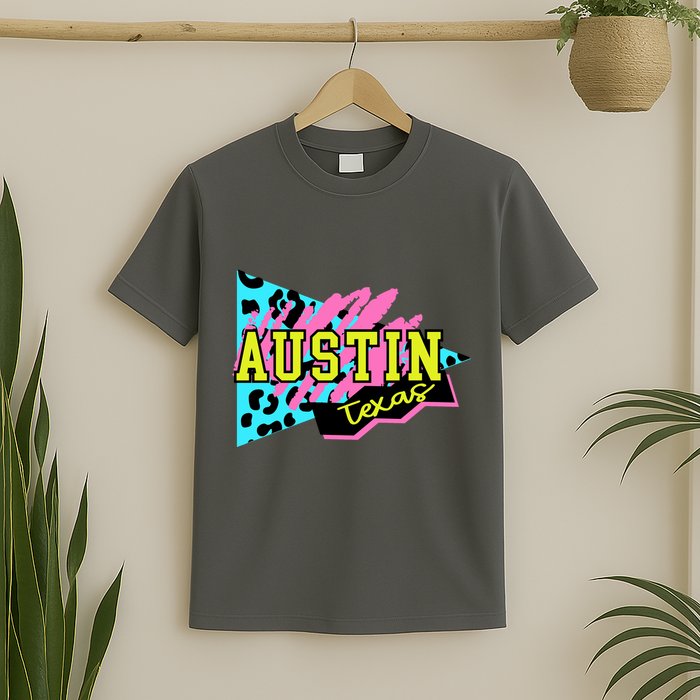 Austin Texas Retro 90s T-Shirt