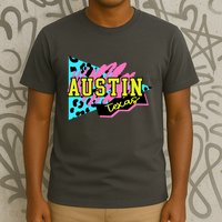 Austin Texas Retro 90s T-Shirt