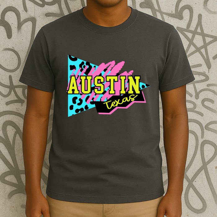 Austin Texas Retro 90s T-Shirt