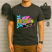 Austin Texas Retro 90s T-Shirt