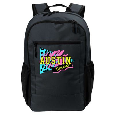 Austin Texas Retro 90s Daily Commute Backpack