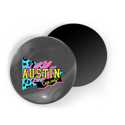 Austin Texas Retro 90s Magnet