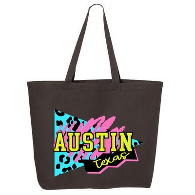 Austin Texas Retro 90s 25L Jumbo Tote