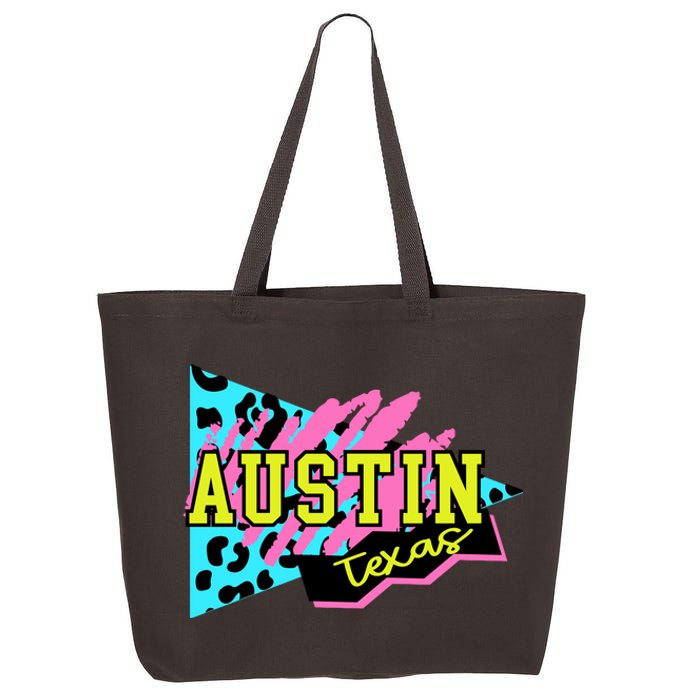 Austin Texas Retro 90s 25L Jumbo Tote