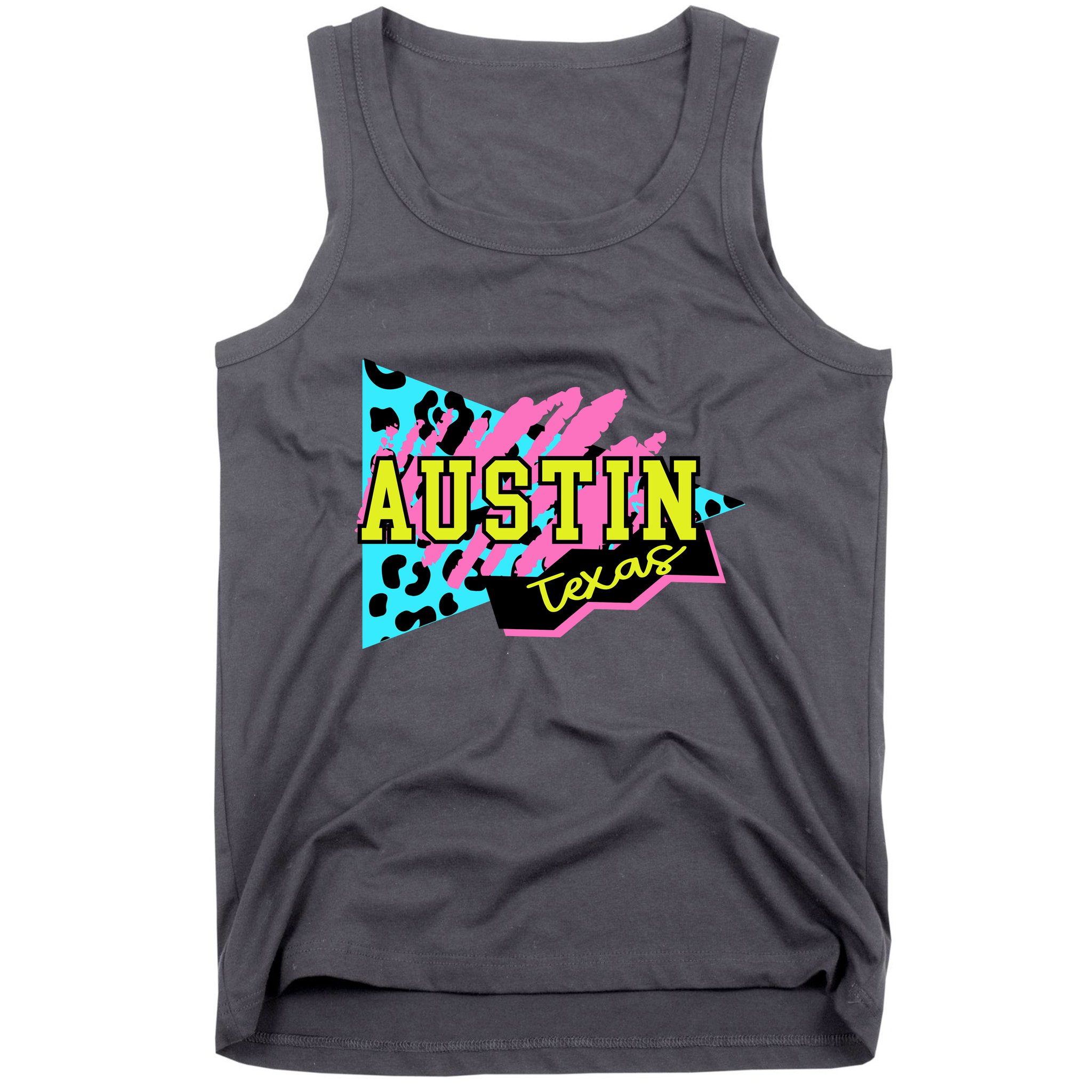 Austin Texas Retro 90s Tank Top