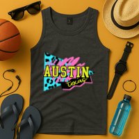 Austin Texas Retro 90s Tank Top