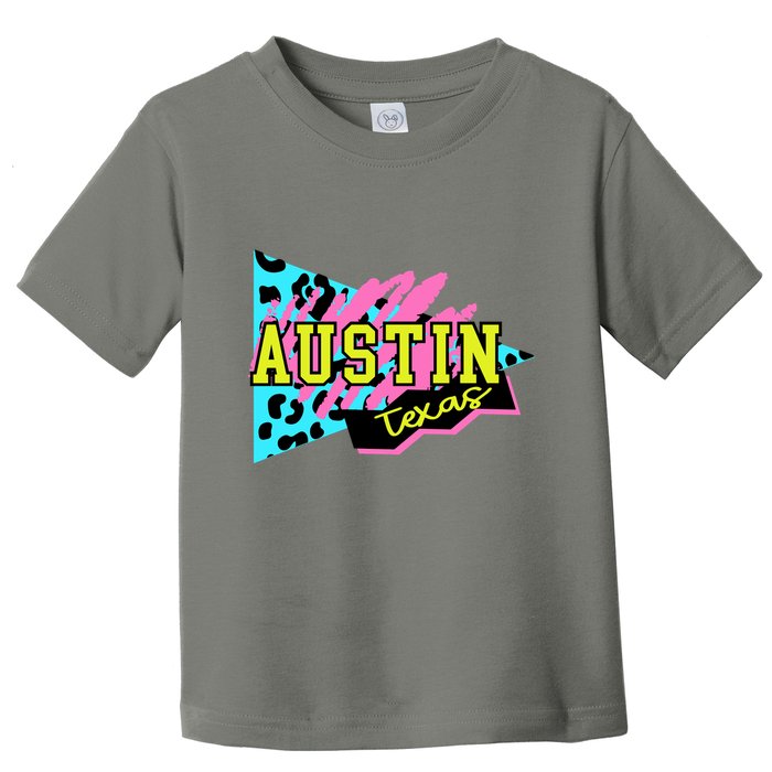 Austin Texas Retro 90s Toddler T-Shirt