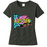 Austin Texas Retro 90s Womens T-Shirt