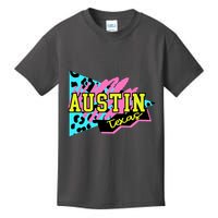 Austin Texas Retro 90s Kids T-Shirt