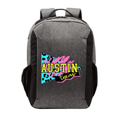 Austin Texas Retro 90s Vector Backpack