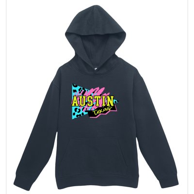 Austin Texas Retro 90s Urban Pullover Hoodie