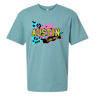 Austin Texas Retro 90s Sueded Cloud Jersey T-Shirt