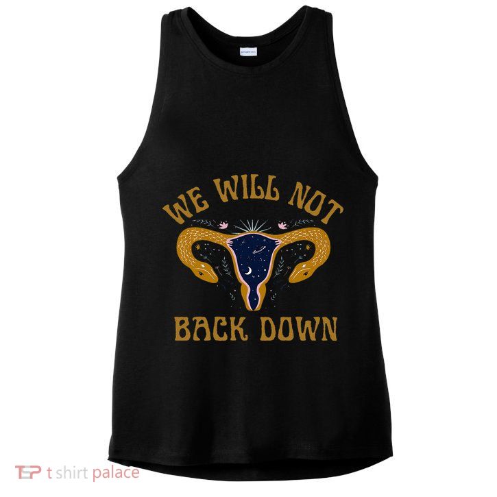 Anti Trump Rights Protest Equality Liberal Feminist Ladies PosiCharge Tri-Blend Wicking Tank