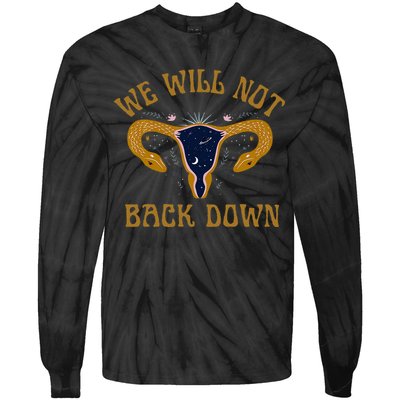 Anti Trump Rights Protest Equality Liberal Feminist Tie-Dye Long Sleeve Shirt
