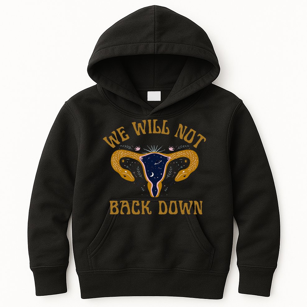Anti Trump Rights Protest Equality Liberal Feminist Kids Hoodie
