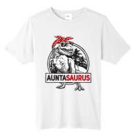 Auntasaurus T Rex Dinosaur Auntie Saurus Family Matching Tall Fusion ChromaSoft Performance T-Shirt