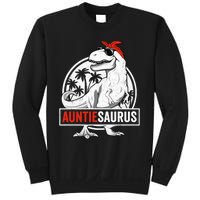 Auntiesaurus T Rex Dinosaur Auntie Saurus Family Matching Hoodie Sweatshirt