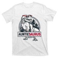 Auntiesaurus T Rex Dinosaur Auntie Saurus Family Matching Tank Top T-Shirt