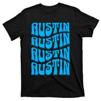 Austin Texas Retro 60s 70s Style Design T-Shirt