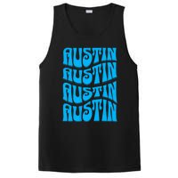 Austin Texas Retro 60s 70s Style Design PosiCharge Competitor Tank